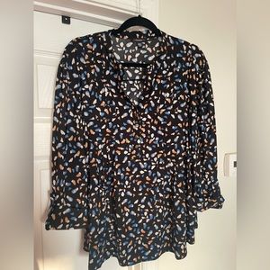 Quarter sleeve blouse